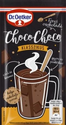 Forró csokoládé, 34 g, DR OETKER "Choco-Choco", klasszikus