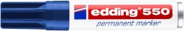 Alkoholos marker, 3-4 mm, EDDING "550", kék